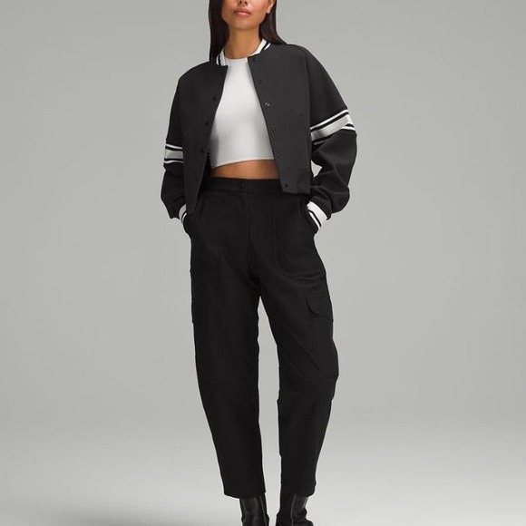 lululemon athletica Black Varsity Jacket - Picture 2 of 7